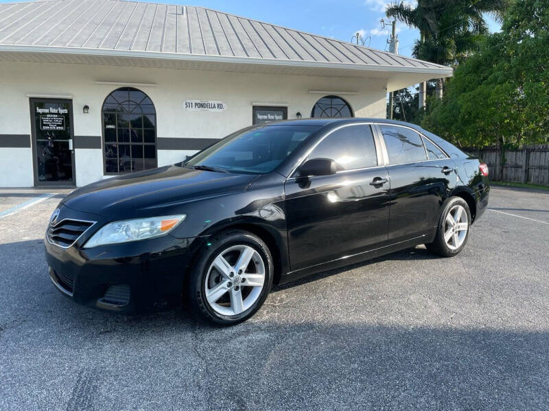 2011 Toyota Camry for sale at Supreme Motor Sports in North Fort Myers FL