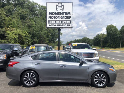 2016 Nissan Altima for sale at Momentum Motor Group in Lancaster SC