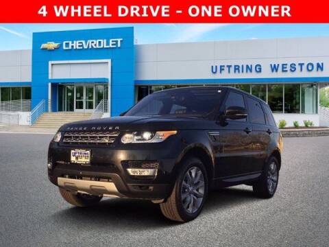 2016 Land Rover Range Rover Sport for sale at Uftring Weston Pre-Owned Center in Peoria IL