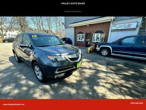 2010 Acura MDX for sale at VALLEY AUTO SALES in Methuen MA