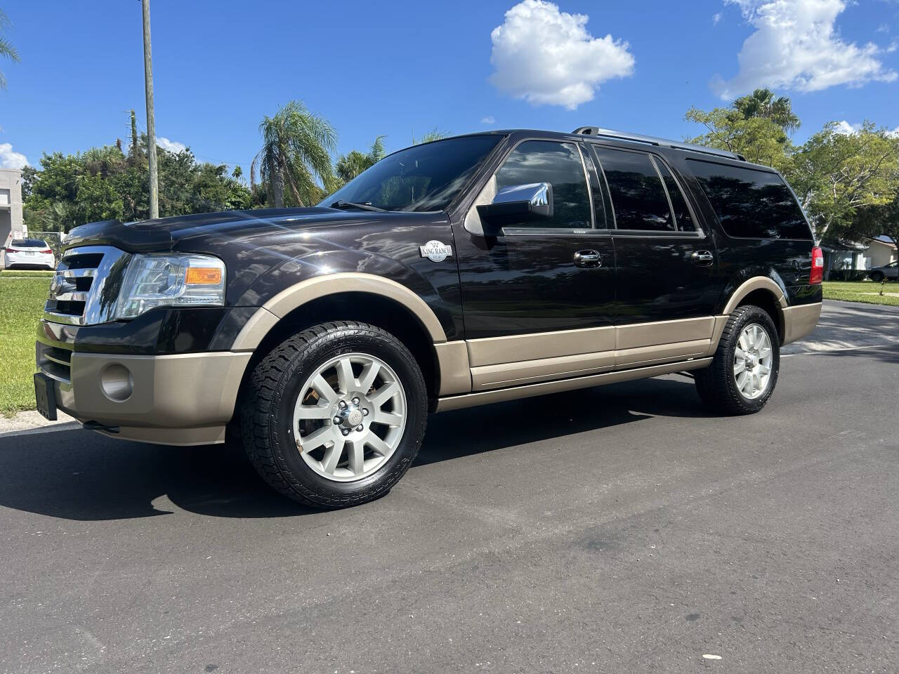 Brown 2014 Ford Expedition EL King Ranch 4x4 King Ranch 4dr SUV 1