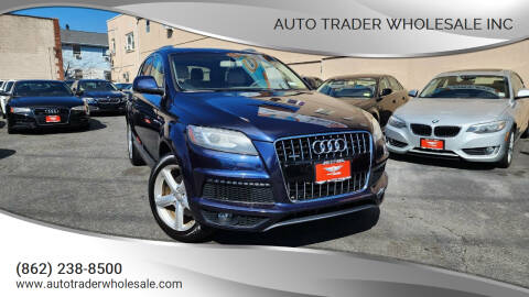 2013 Audi Q7 for sale at Auto Trader Wholesale Inc in Saddle Brook NJ
