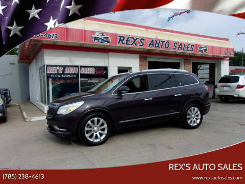 2015 Buick Enclave for sale at Rex's Auto Sales in Junction City KS