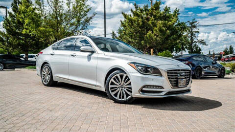 2018 Genesis G80 for sale at MUSCLE MOTORS AUTO SALES INC in Reno NV