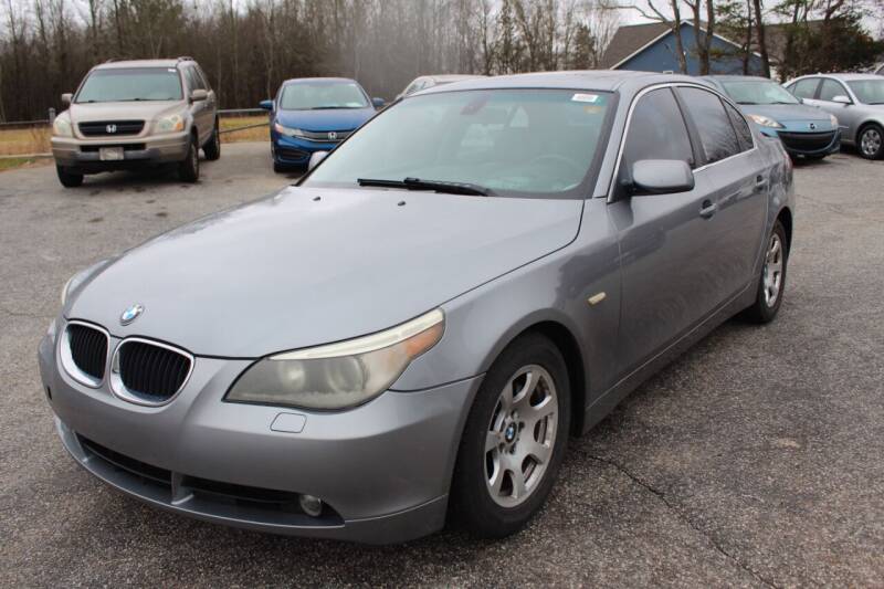 2004 BMW 5 Series for sale at UpCountry Motors in Taylors SC