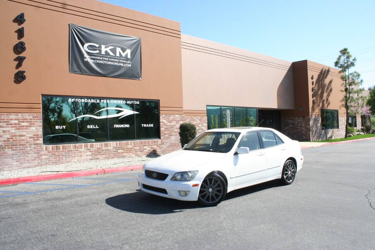 2002 Lexus IS 300 for sale at CK Motors in Murrieta, CA