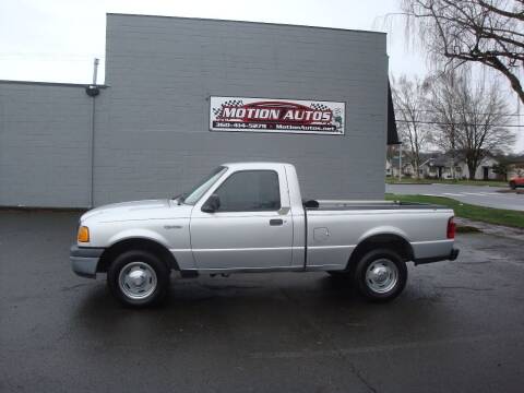2004 Ford Ranger for sale at Motion Autos in Longview WA