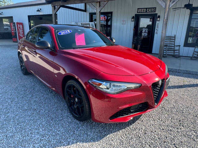 2018 Alfa Romeo Giulia for sale at Bluegrass Automotive 2 in Leitchfield, KY