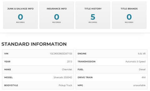 2013 Chevrolet Silverado 3500HD LT