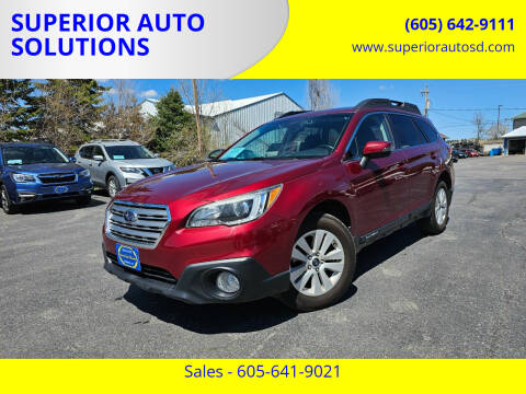 2016 Subaru Outback for sale at SUPERIOR AUTO SOLUTIONS in Spearfish SD