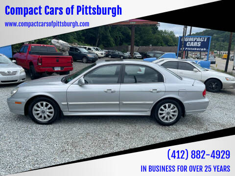 2003 Hyundai Sonata for sale at Compact Cars of Pittsburgh in Pittsburgh PA