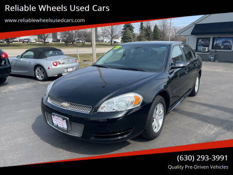 2013 Chevrolet Impala for sale at Reliable Wheels Used Cars in West Chicago IL