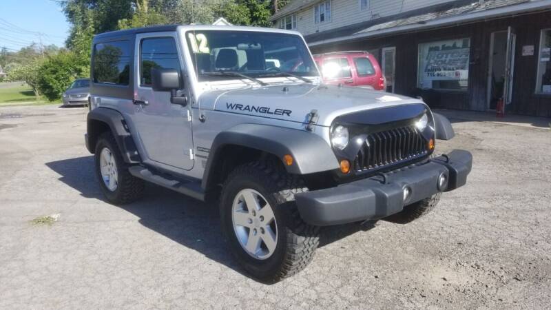 2012 Jeep Wrangler for sale at Motor House in Alden NY