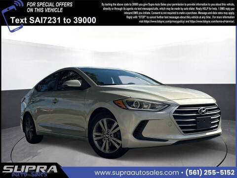 2017 Hyundai Elantra for sale at SUPRA AUTO SALES in Riviera Beach FL