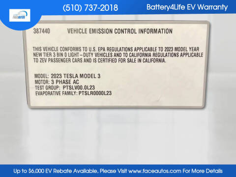 2023 Tesla Model 3 Long Range