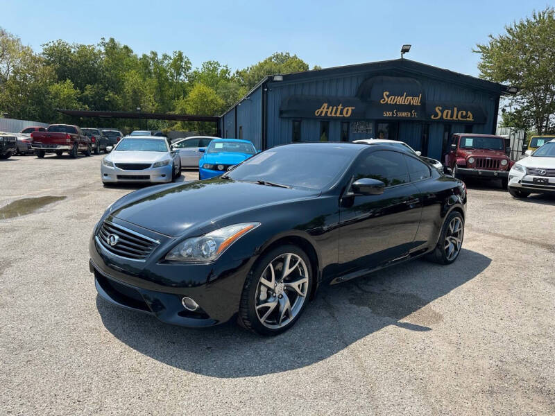 2013 Infiniti G37 Coupe for sale at Sandoval Auto Sales in Houston TX