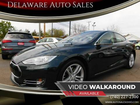 2014 Tesla Model S for sale at Delaware Auto Sales in Delaware OH