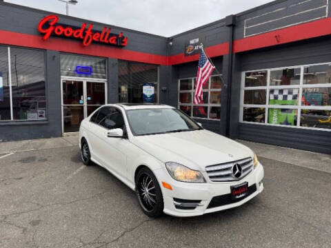 2013 Mercedes-Benz C-Class for sale at Goodfella's  Motor Company in Tacoma WA