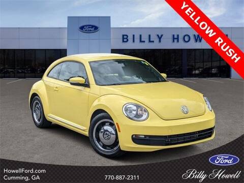 2013 Volkswagen Beetle for sale at BILLY HOWELL FORD LINCOLN in Cumming GA