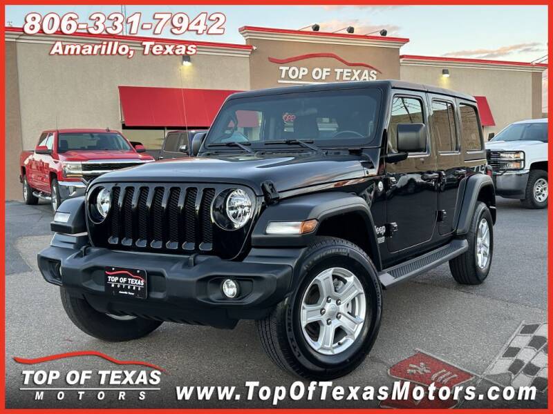 2020 Jeep Wrangler Unlimited For Sale In Amarillo, TX ®
