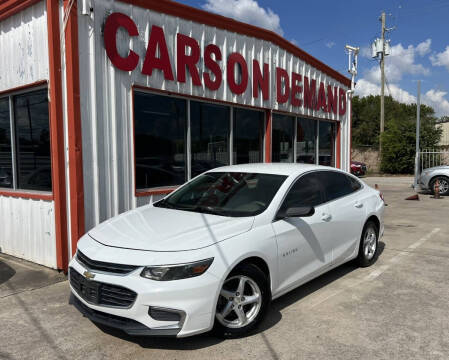 2017 Chevrolet Malibu for sale at Cars On Demand 3 in Pasadena TX