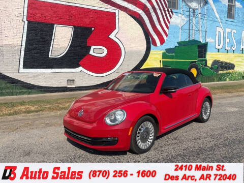 2014 Volkswagen Beetle Convertible for sale at D3 Auto Sales in Des Arc AR