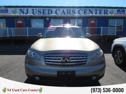 2005 Infiniti FX35 for sale at New Jersey Used Cars Center in Irvington NJ