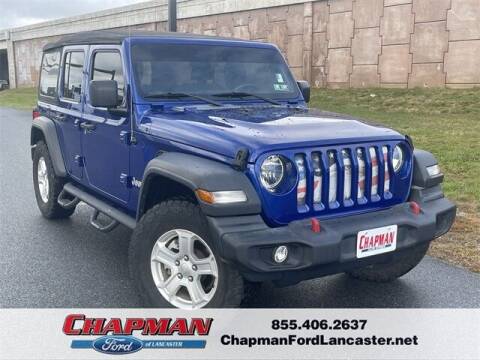 2018 Jeep Wrangler Unlimited for sale at CHAPMAN FORD LANCASTER in East Petersburg PA