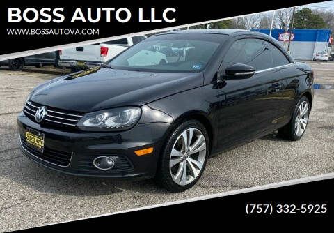 2013 Volkswagen Eos for sale at BOSS AUTO LLC in Norfolk VA