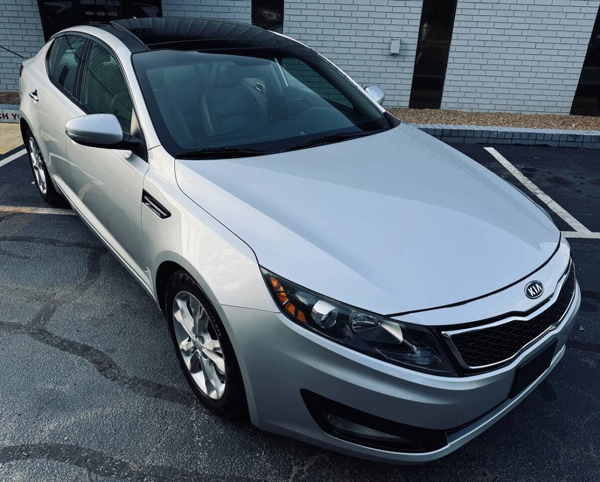 2012 Kia Optima for sale at Crown Auto Sales in Marietta, GA