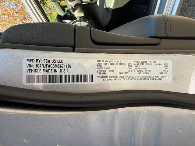 2021 Jeep Grand Cherokee Laredo X