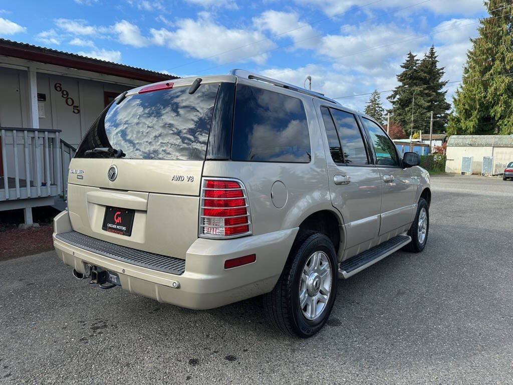 2004 Mercury Mountaineer for sale at Cascade Motors in Olympia, WA