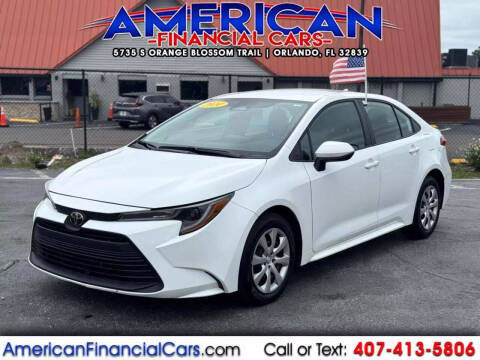 2024 Toyota Corolla for sale at American Financial Cars in Orlando FL