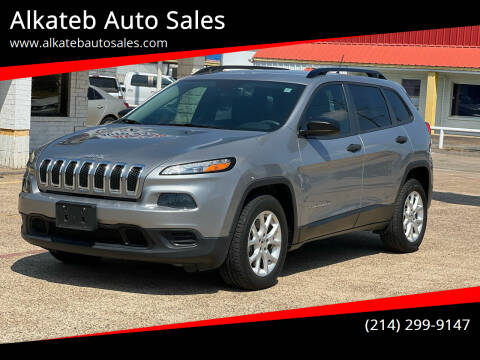 2016 Jeep Cherokee for sale at Alkateb Auto Sales in Garland TX