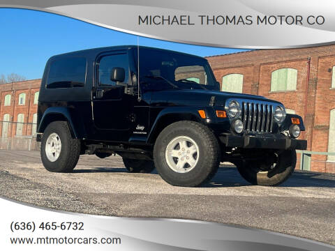 Jeep For Sale in Saint Charles, MO - Michael Thomas Motor Co Jeep For Sale in Saint Charles, MO - Michael Thomas Motor Co