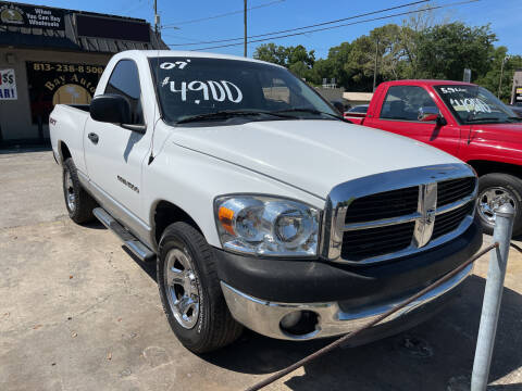 2007 Dodge Ram Pickup 1500 for sale at Bay Auto Wholesale INC in Tampa FL