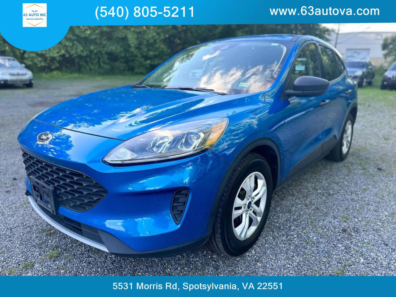 2020 Ford Escape for sale at 63 Auto Inc in Spotsylvania, VA