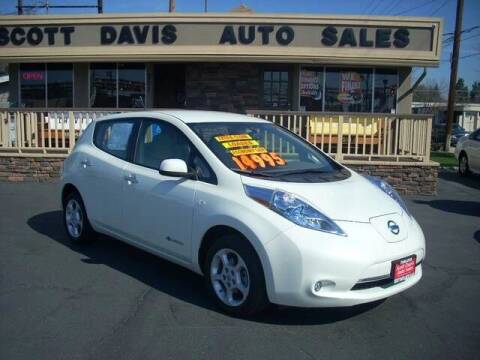 2012 Nissan LEAF for sale at Scott Davis Auto Sales in Turlock CA
