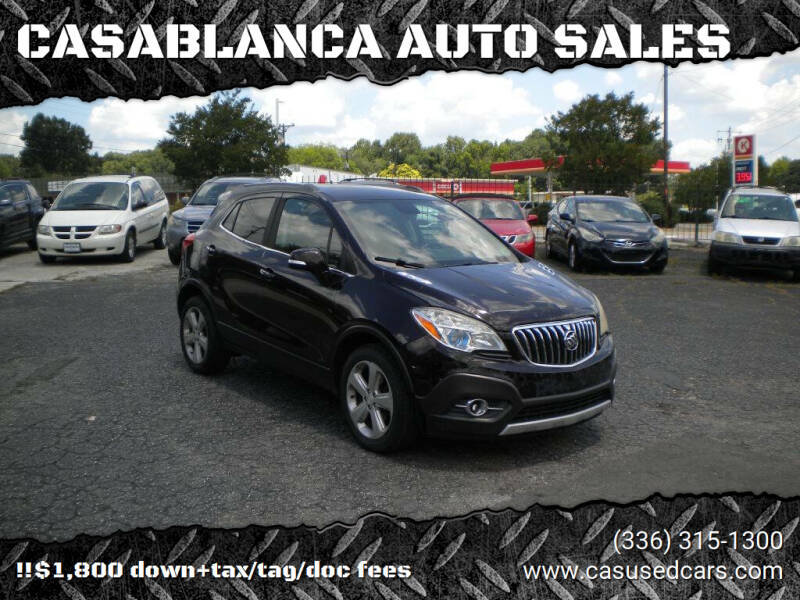 2016 Buick Encore Convenience