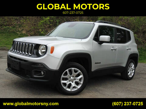 2018 Jeep Renegade for sale at GLOBAL MOTORS in Binghamton NY