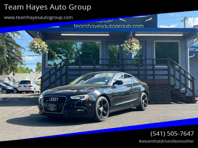 2013 Audi A5 for sale at Team Hayes Auto Group in Eugene OR