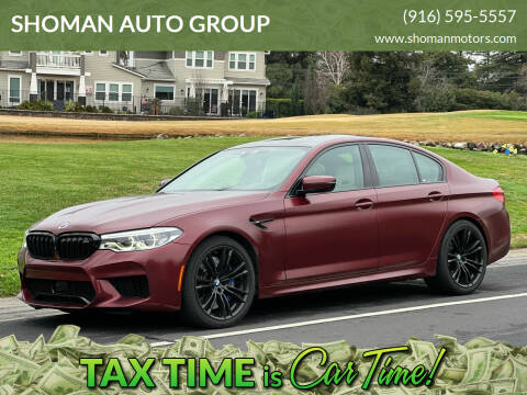 2018 BMW M5 for sale at SHOMAN AUTO GROUP in Davis CA