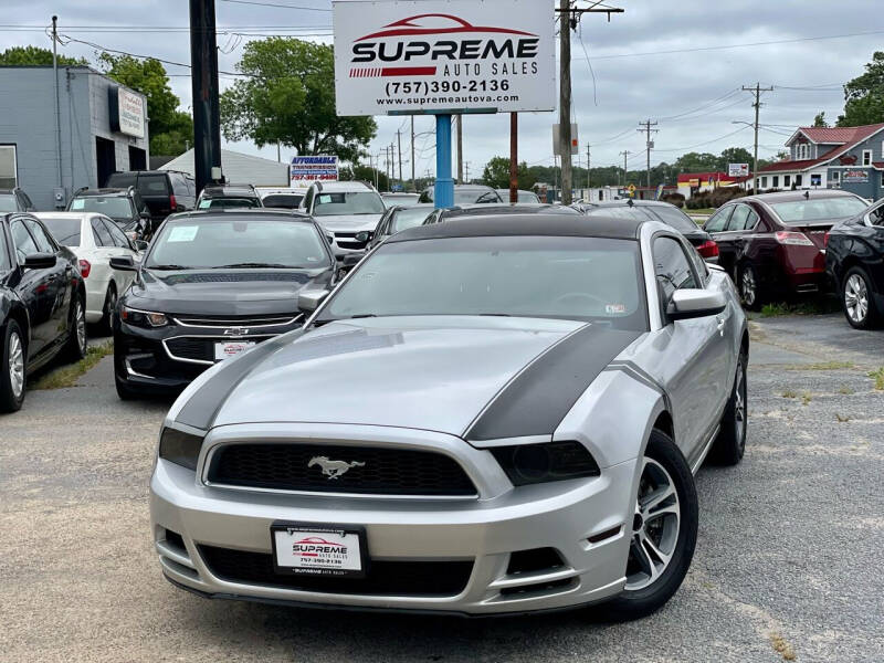 2014 Ford Mustang for sale at Supreme Auto Sales in Chesapeake VA