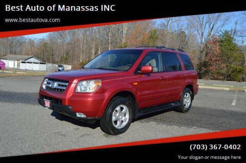 2006 Honda Pilot for sale at Best Auto of Manassas INC in Manassas VA