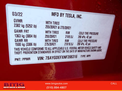 2022 Tesla Model Y Performance