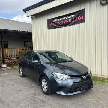 2014 Toyota Corolla for sale at FIRST CLASS AUTO SALES in Bessemer AL