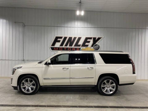2015 Cadillac Escalade ESV for sale at Finley Motors in Finley ND