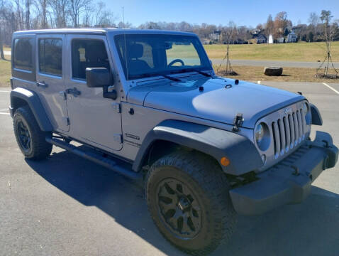 2018 Jeep Wrangler JK Unlimited for sale at McAdenville Motors in Gastonia NC