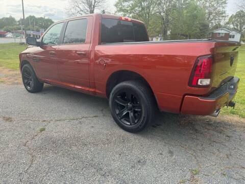 2017 RAM 1500 for sale at Blackwood's Auto Sales in Union SC