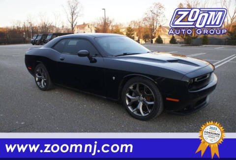 2015 Dodge Challenger for sale at Zoom Auto Group in Parsippany NJ